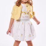 Σετ φούστα 3 τμχ λεμονί Ebita