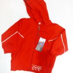 Ζακέτα λεπτή φούτερ κόκκινο 13920