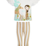 Σετ κολάν μακό ριγέ