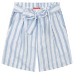 Σόρτς ριγέ με ζώνη