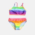 Μαγιώ μπικίνι ουράνιο τόξο