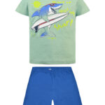 Πυζάμα με τύπωμα Μπλε ρουά