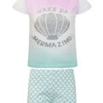 Πυζάμα γοργόνα 35-222304-9 μέντα