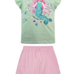 Πυζάμα με τύπωμα λιλά