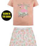Πυζάμα Glow in the Dark εμπριμέ
