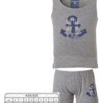 Σετ φανελάκι-μποξεράκι μελανζε