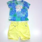 Σετ βερμούδα κίτρινο