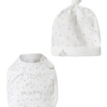 Σετ σκουφάκι με σαλιάρα