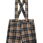 Σορτς με τιράντες καρό ENERGIERS