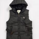 Γιλέκο μαύρο με γούνα