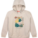 Μπλούζα φούτερ εκρού