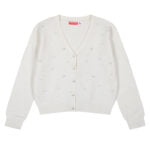 Ζακέτα πλεκτή εκρού ΕNERGIERS