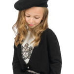 Ζακέτα πλεκτή μαύρη