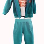 Σετ φόρμα 3 τμχ BASKET πετρόλ