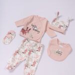 Βρεφικό σετ 5 τμχ (νεογέννητου)