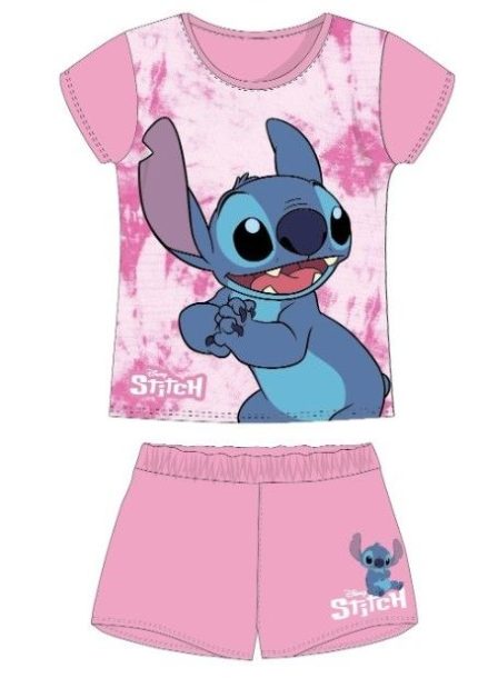 Παιδική πυζάμα lilo & stitch ροζ disney