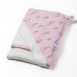 Βρεφικό μπουρνούζι με γάντι μπάνιου