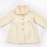 Παιδικό παλτό εκρού