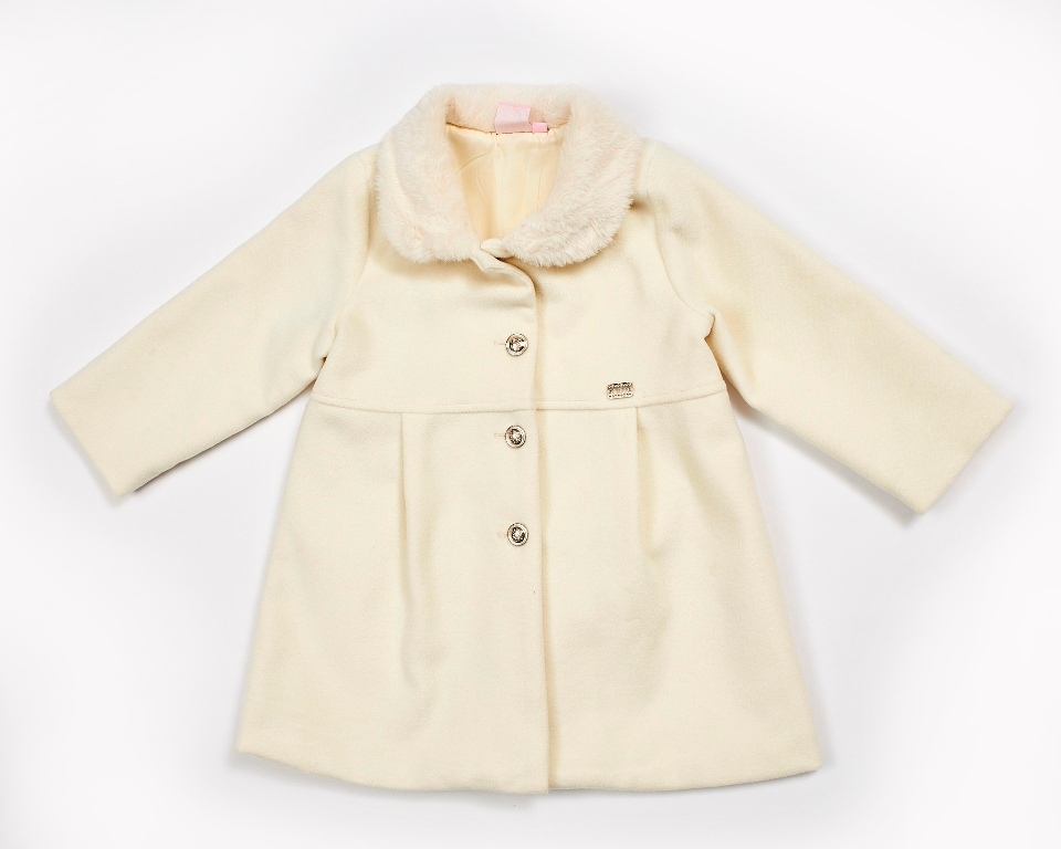 Παιδικό παλτό εκρού Παιδικό παλτό εκρού